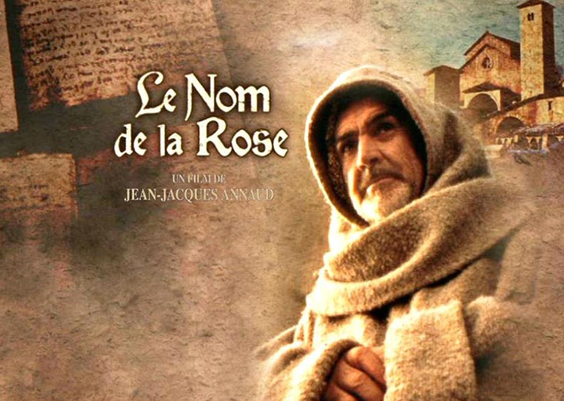 Firenze a könyvekben: A rózsa neve borítója